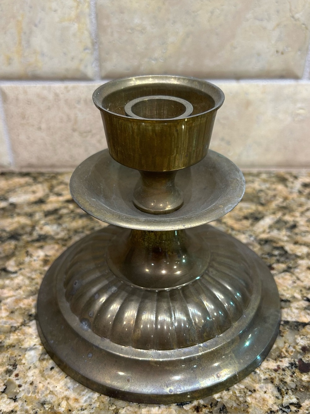 Rosenthal-Netter Brass Candlestick Holder Made in India
